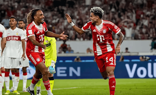 【德甲焦点】安联冲冠夜凯恩再斩克星！拜仁残阵3-1擒斯图加特，最强黑马因一环缺失难爆冷